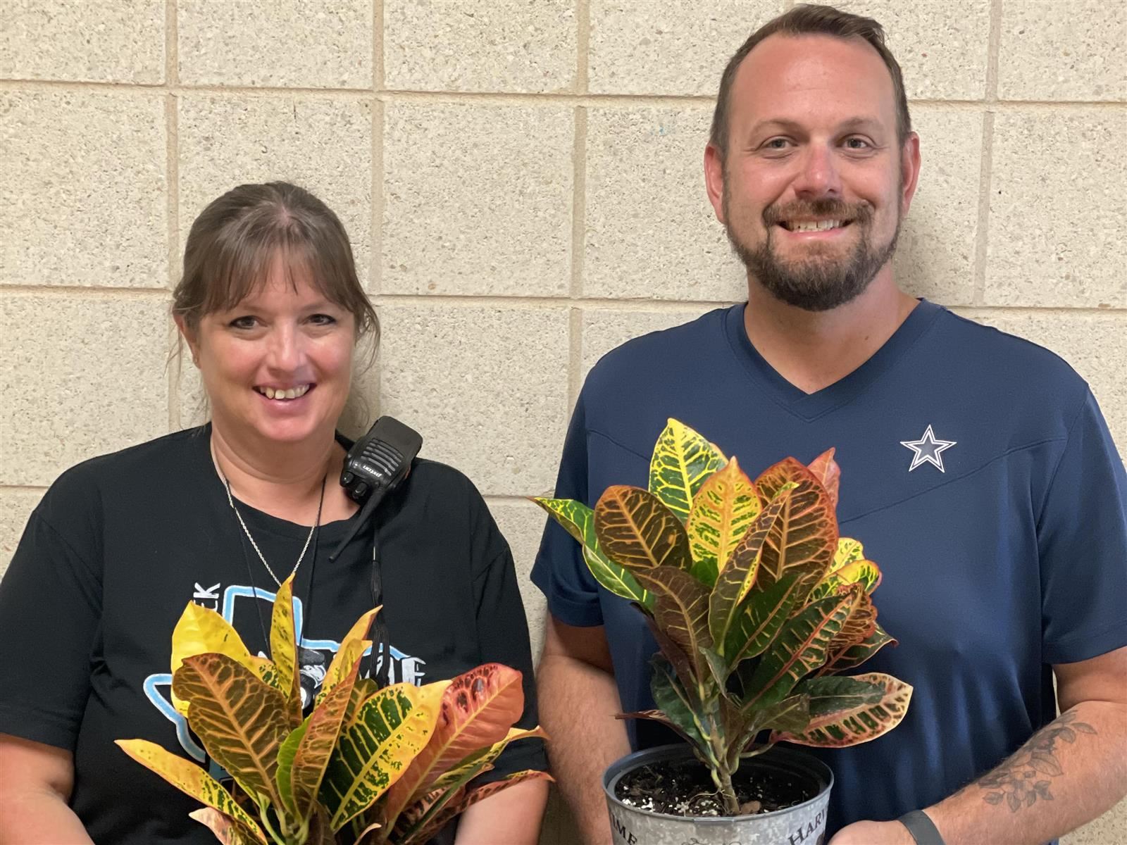  Photo of August 2023 Teacher and Staff Member of the Month